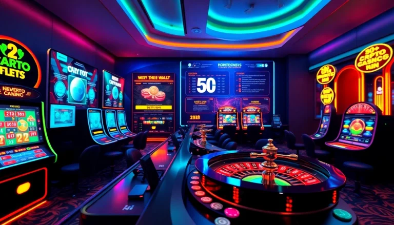 Jouer en ligne sur les meilleurs casino crypto avec une interface dynamique et des jeux captivants.