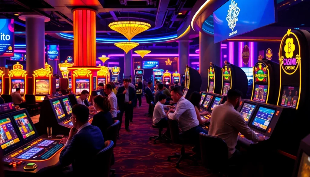 Découvrez les meilleurs casino crypto avec des joueurs impliqués dans une ambiance animée