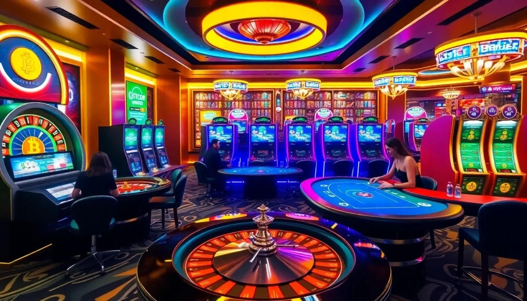 Vivez l'excitation du meilleur casino en ligne crypto avec des jeux vibrants et des joueurs joyeux.