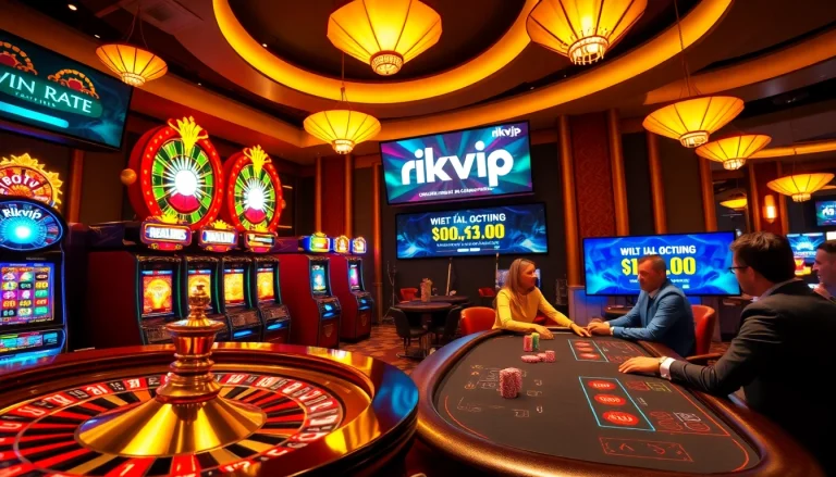 Experience thrilling gameplay at rikvip with luxury casino games and vibrant excitement.
